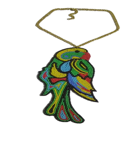 New Fashion Designer Glass Beaded Jewelry Colorful Embroidery Gallery's Necklace <b>Earrings</b> Set for <b>Pretty</b> Girls Trendy for Gifts - Product Image 3