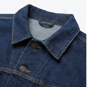 Chaqueta Vaquera para Hombre de Buena Calidad, Totalmente Personalizable, Antiarrugas, con Cuello Alto y Logotipo Frontal, Chaqueta de Moda - Product Image 4