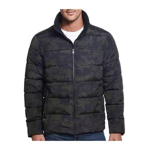 Superventas chaqueta acolchada de alta calidad para hombre precio al por mayor personalizado cuello alto gran oferta para la temporada de invierno nuevo diseño - Product Image 1
