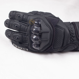 Guantes de carreras de dedo completo Precio barato Guantes deportivos de cuero para ciclismo Motocicleta Moto Carreras y pesca Estilo liso - Product Image 2
