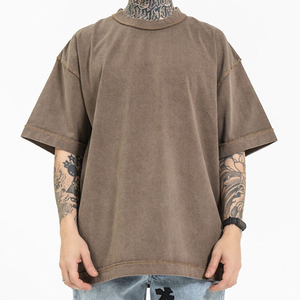 T-shirts Hip Hop Oversize Homme à Imprimé Numérique à Carreaux Longs, 100% Coton Premium, Impression Personnalisée de Logo et Étiquette – Vente en Gros - Product Image 2