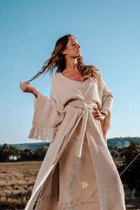 Nuevo Otoño Invierno Rosa cuello en V vestidos de talla grande Floral Casual Mujer Vestidos recién llegados 2025 Modest Maxi señoras vestidos estampados - Product Image 6