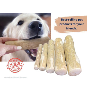 Accessoires pour animaux de compagnie en bois de café à mâcher pour chien durables fabriqués au Vietnam - Product Image 5