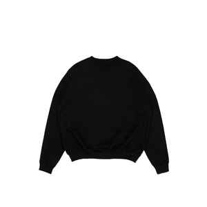 เสื้อสเวตเชิ้ตผู้ชายแบบสั่งทำพิเศษ ผ้าฝ้ายถัก 100% ทรงโอเวอร์ไซส์ ทรงบ็อกซี่ คอกลม แขนทรงแบทวิง ไหล่ตก ระบายอากาศได้ดี ผ้าเทอร์รี่ - Product Image 2