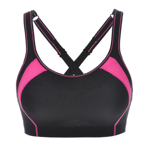 Vente en gros de débardeur de sport sans couture pour femmes, push-up, fitness, yoga, yoga, sport, soutien-gorge - Product Image 2