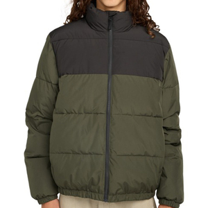 Best Quality Custom Style Men's Winter Jacket 700 Fill Warm stand colar Face Puffer Non woven Weaving Method High Street Stylish - Product Image 2