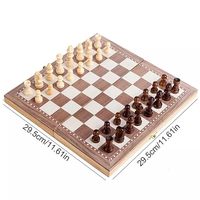 Fabricant fiable Jeu d'échecs classique en bois avec tableau magnétisé assurant la stabilité des pièces pendant le jeu en déplacement