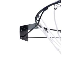 Panier de basketball Stag emblématique avec panneau et anneau réglables, accessoire de loisirs incluant le filet - Product Image 3