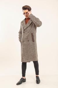 Parkas de Piel de Oveja Premium Hechas a Mano, Cuero Genuino, Transpirables, para Hombre, Invierno, Marca Valeriano Romano, Impresión de Logotipo Personalizado - Product Image 5