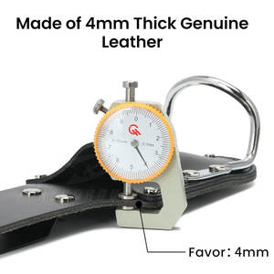 Porte-marteau avec logo personnalisé Porte-marteau de qualité supérieure Boucle d'outils en cuir PU pour usage promotionnel - Product Image 3