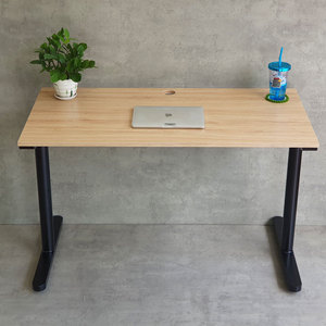TIO HBTO020 Assembly System 120x60cm Plywood <b>Computer</b> <b>Desk</b> with Iron Legs - Product Image 4