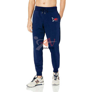 Pantalon de survêtement de haute qualité avec logo imprimé personnalisé pour hommes Style décontracté Pantalon de jogging en coton - Product Image 4