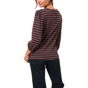 Camiseta de manga larga de verano de alta calidad para mujer Diseño de cuello redondo personalizado Ropa informal transpirable-Venta al por mayor - Product Image 5