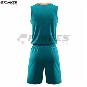 Vêtements de sport Produit de qualité supérieure Uniformes design sans manches à col rond Ensemble d'uniformes de basket-ball - Product Image 2