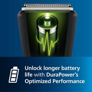 Tondeuse à barbe de précision pour la série Clipper 7000, IPX7, avec capteur PowerAdapt, DualCut, DuraPower, batterie 28 volts, Trim-and-Flow - Product Image 3