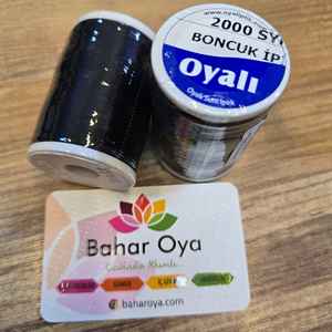 Fil d'emballage de perles brodées 2000 fournitures de perles noires - Product Image 1