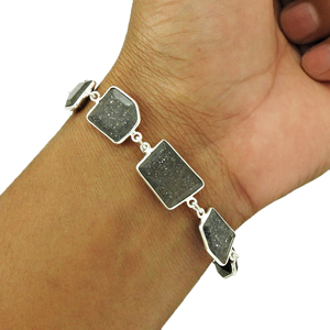 Luxury Design Natural Sunstone Gemstone 925 Sterling Silver Classic Style <b>Bracelets</b> Handmade Fine Jewelry at Wholesale Prices - Product Image 2