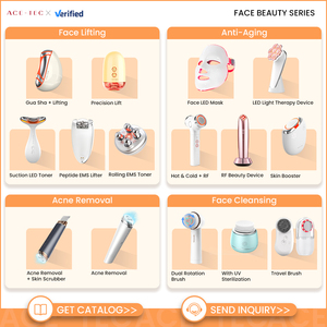 Dispositivo Portatile Elettrico Anti-Rughe per Tonificazione della Pelle, Massaggiatore EMS a Microcorrente per <span class=keywords><strong>Viso</strong></span> e Collo, Lifting a V - Product Image 6