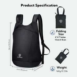 Mochila de Senderismo Ultraligera Plegable de 10L - Product Image 5
