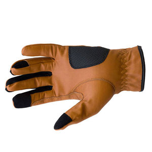 Gants d'équitation d'hiver en cuir respirant équitation équestre anti-dérapant extensible doigt complet Service OEM - Product Image 5
