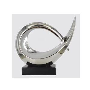 <b>Silver</b> Shiny Finished Sculpture Tabletop Display Sculpture for Decoration Customized Design New Look Metal <b>Ornament</b> - Product Image 4