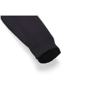 Mode féminine, pull ample à manches longues et col haut, pull fin en coton torsadé, ODM OEM - Product Image 4