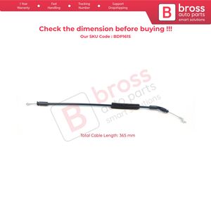 Câble de déverrouillage de la poignée extérieure de la porte avant BDP1615 pour Clio MK4 Kangoo MK2 2007-2021 Citan W415 8200497579 Pièces automobiles Bross - Product Image 6