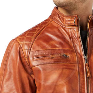 Chaqueta de cuero transpirable para hombre, ropa informal, chaqueta de cuero para hombre, chaqueta de invierno a precio razonable - Product Image 5