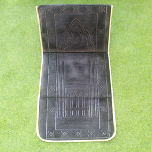 Prix usine mode islamique voyage musulman tapis de prière pliable tapis de prière avec dossier - Product Image 2