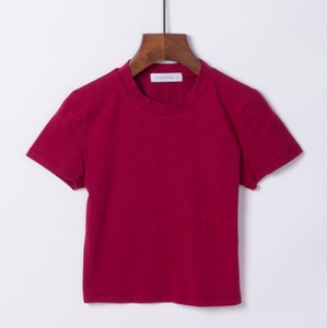 Wholesale Custom Logo Print Women's Crop Top T-Shirt with Customized Design <b>Men's</b> T-Shirts in Stock - Product Image 6