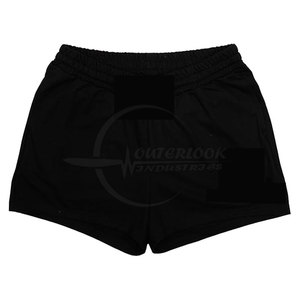 Shorts en molleton à jambe droite pour femmes de haute qualité Nouveau style Shorts chauds en strass Prix de gros - Product Image 2