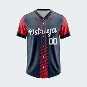 Nouvelle arrivée 2026, maillot de baseball personnalisé à boutons complets avec un design tendance, faible MOQ, maillot imprimé par sublimation pour l'entraînement - Product Image 6