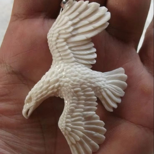 DIFFRANT Imitation Ivory <b>Necklace</b> PANDANE Dragon's Teeth Pendant Cool Man Choker Retro Jewelry Tribal StyleBone <b>Necklace</b> - Product Image 3