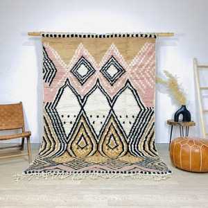 Carpet Rugs Handmade high Wool area Rugs, Wholesale Bedroom <b>Floor</b> Area Rugs Carpet Moroccan Hand Knotted Indian Manufacturer - Product Image 3