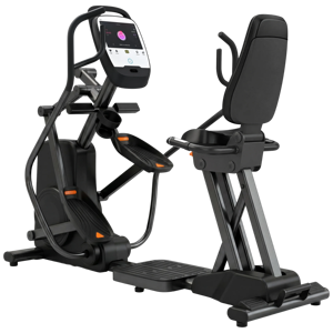 เครื่องออกกำลังกายแบบนั่งเอนรูปวงรีสำหรับใช้ในบ้าน ยี่ห้อ French Fitness พร้อมหน้าจอสัมผัสขนาด 10 นิ้ว สำหรับการออกกำลังกายแบบคาร์ดิโอเพื่อเพิ่มความทนทาน - Product Image 1