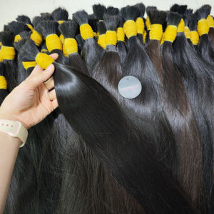 2025 vente chaude 100% vietnamien qualité supérieure pleine cuticule vierge Extensions de cheveux prêt à vendre bébé prix de gros pour les filles - Product Image 6