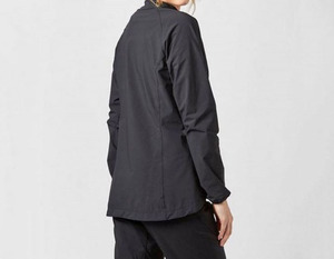 Chaqueta de concha blanda para mujer con diseño personalizado al por mayor, cortavientos impermeable transpirable con cuello levantado, ropa cálida para exteriores - Product Image 2