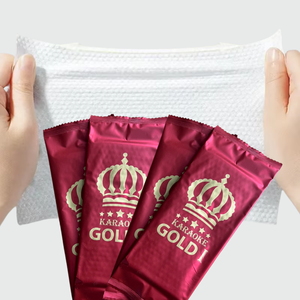 Toallitas de limpieza húmedas suaves no tejidas desechables de tamaño de viaje más vendidas Limpieza rápida Empaquetado individual Uso en movimiento Fabricado - Product Image 1