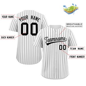 Maillot de baseball bouton complet personnalisé sublimé maille chemise jeunesse Softball uniforme broderie séchage rapide matériel sergé équipe USA - Product Image 6