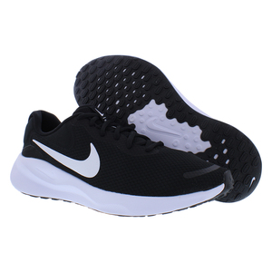 Chaussures unisexes Nike Revolution 7 Couleur : Noir/Blanc 100% authentiques - Product Image 2