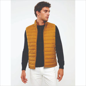 Chaleco Acolchado Reversible de Lona de Invierno con Logotipo Personalizado de Nuevo Estilo, Venta Caliente, Alta Calidad, Transpirable, Cómodo, Servicio OEM para Hombre - Product Image 2