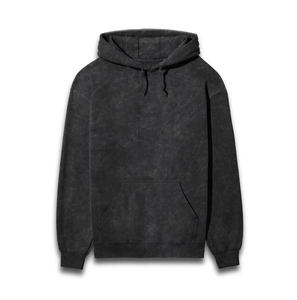 Sweat à capuche respirant lavé à l'acide pour femme respirant 100% coton Streetwear bas prix Vintage surdimensionné sweat à capuche lavé à l'acide - Product Image 3