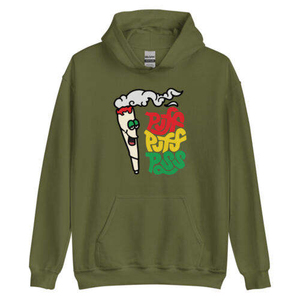 Venta al por mayor de algodón pesado personalizado transpirable Puff estampado anti-pilling Sudadera con capucha para las mujeres de invierno Sudadera con capucha fabricante - Product Image 2