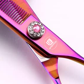 High Quality Professional Luxury Eco-Friendly Reusable Pet Grooming <b>Scissors</b> Multifunctional Stainless Steel Thinning <b>Shears</b> - Product Image 2