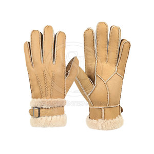 Gants en cuir tendance, respirants, écologiques, de taille personnalisée, best-sellers, matériau durable pour l'hiver, compatibles avec les écrans tactiles - Product Image 1