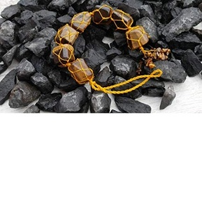 Venta caliente cuarzo transparente piedra caída piedra preciosa Natural Reiki espiritual buena suerte protección colgador Chips para coche hogar mascota - Product Image 6