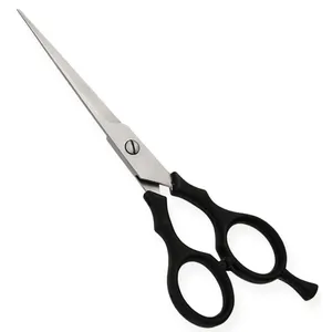 Ciseaux de coiffeur de coiffure professionnels poignée en plastique en acier inoxydable ciseaux amincissants ciseaux de coiffeur - Product Image 1