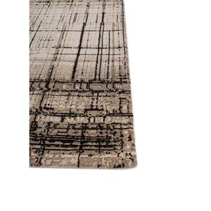 Tapis Uvenuti noué à la main en laine et soie de bambou, motif abstrait rectangulaire ivoire, texture douce pour la maison et la chambre, poils de 7-8 mm, modèle Lrb-1538 - Product Image 4