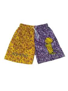 Pantalones cortos deportivos informales de talla grande para hombre, pantalones cortos de verano transpirables con estampado de sublimación y bolsillos, pantalones cortos de malla de estilo informal - Product Image 2