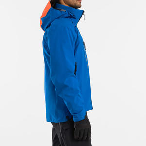 Veste de ski d'extérieur pour hommes avec doublure thermique avec logo en tissu imperméable coupe personnalisée OEM et options de marque de distributeur - Product Image 2